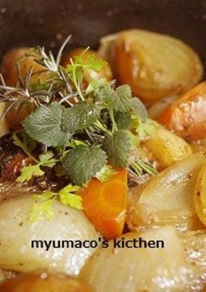 豚肉とプルーンの蒸し煮-レシピのメイン写真