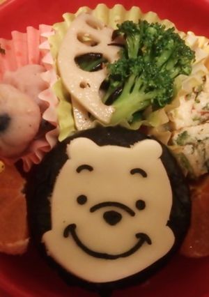 プーさん弁当-レシピのメイン写真