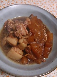 豚バラ肉と大根の煮物-レシピのメイン写真