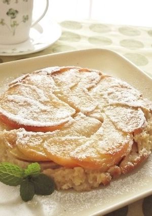 りんごとおからのフライパンケーキ-レシピのメイン写真