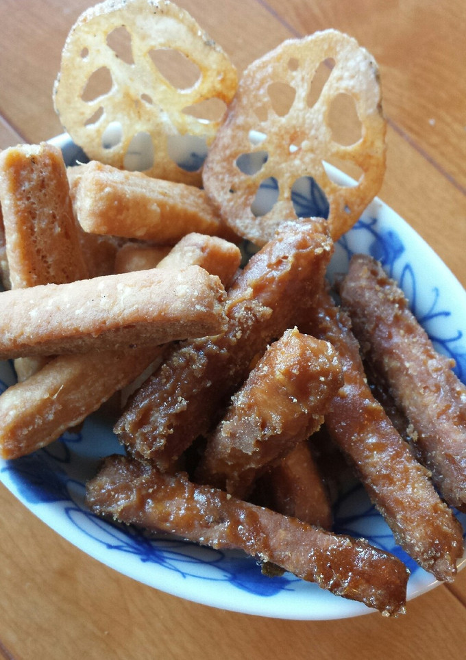 蓮根入り黒糖かりんとう(*^^*)-レシピのメイン写真