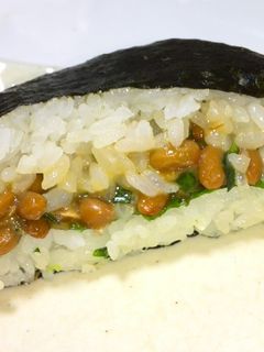 もろみ納豆おにぎらず!!-レシピのメイン写真