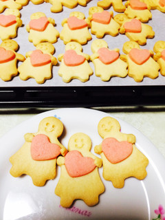 バレンタインに♡型抜きクッキー-レシピのメイン写真