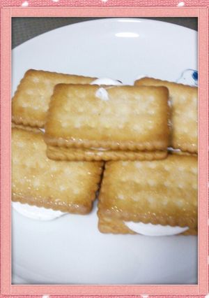 こどもがつくるマシュマロサンド(*^.^-レシピのメイン写真
