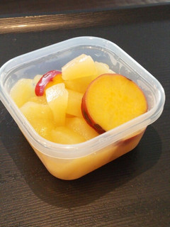 離乳食に☆さつまいもとりんごの甘煮-レシピのメイン写真