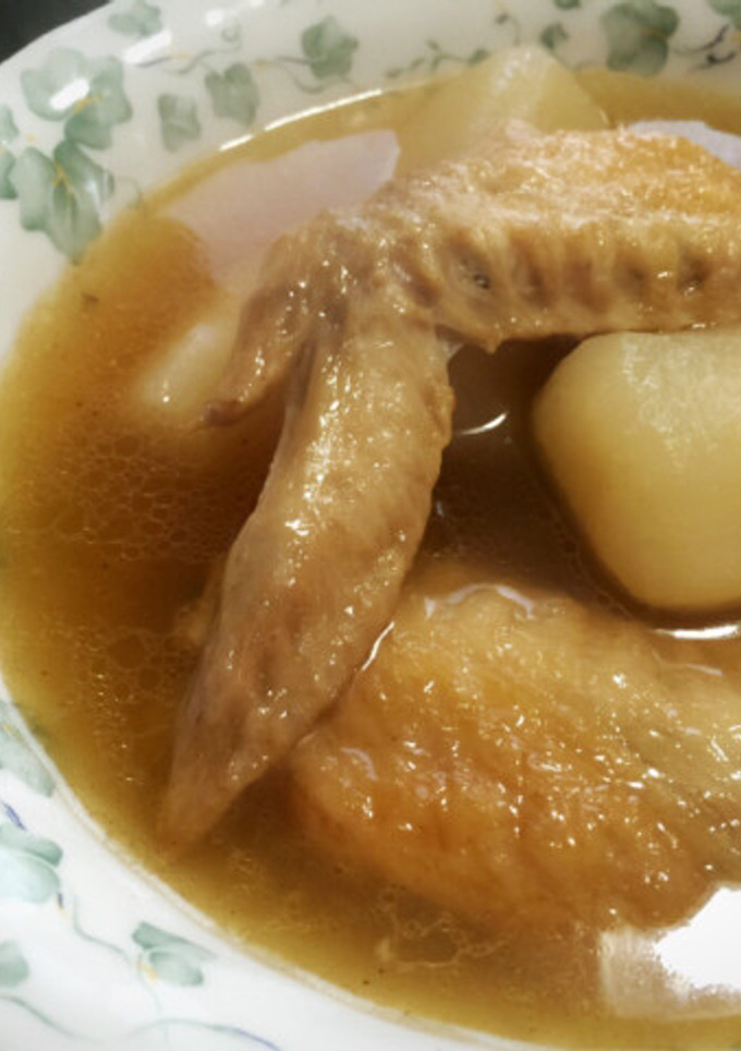 手羽先と大根のスープ（圧力鍋使用）-レシピのメイン写真