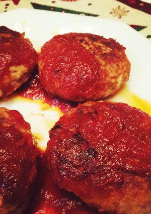 子供も大好き！高野豆腐入りハンバーグ-レシピのメイン写真