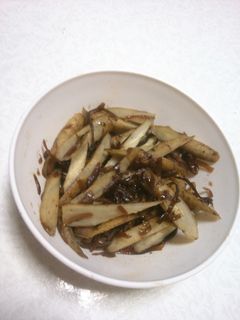 ごぼうしょうが昆布和え-レシピのメイン写真