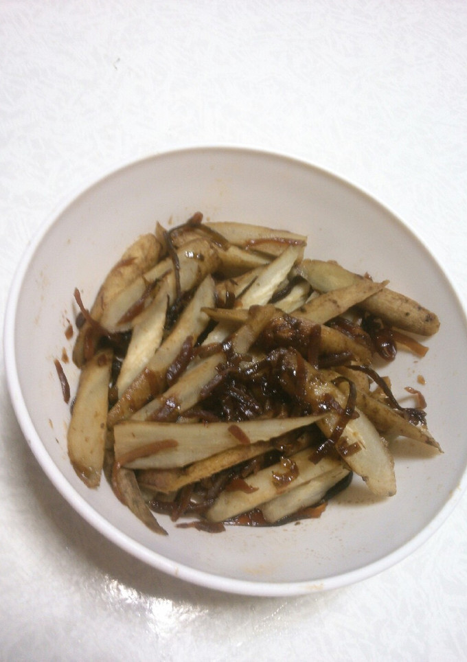 ごぼうしょうが昆布和え-レシピのメイン写真