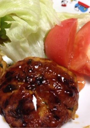 高野豆腐でヘルシーつくね-レシピのメイン写真