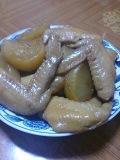 トロトロ♪鶏手羽先とダイコンの煮物-レシピのメイン写真