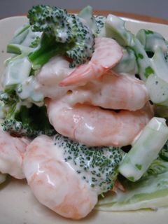 海老とブロッコリーのサラダ-レシピのメイン写真