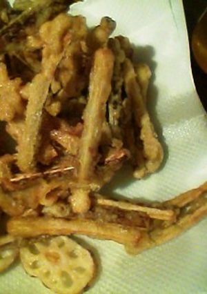 居酒屋の定番。ごぼうの揚げ物-レシピのメイン写真