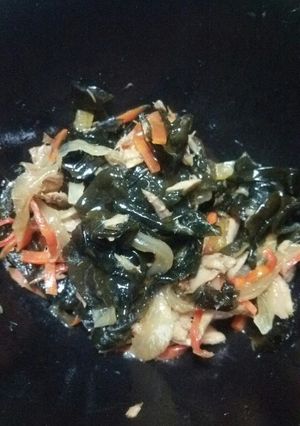 超簡単!わかめとツナの煮物-レシピのメイン写真