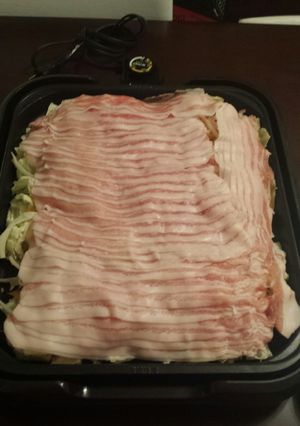 ホットプレートで蒸し焼きしゃぶ！-レシピのメイン写真