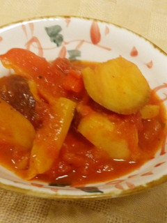 さつまいものトマト煮込み-レシピのメイン写真