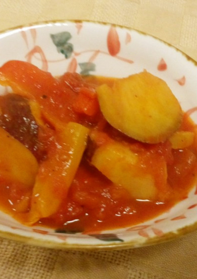さつまいものトマト煮込み-レシピのメイン写真