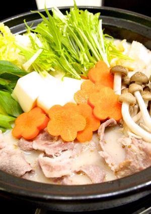 自家製スープで♪ごま豆乳鍋-レシピのメイン写真