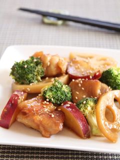 鶏肉と根菜のさっぱり炒め蒸し-レシピのメイン写真