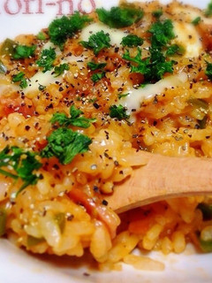 ケチャップで簡単リゾット♡美味しい♡-レシピのメイン写真