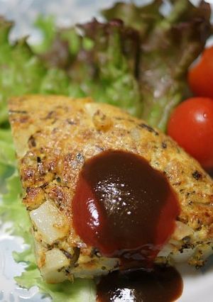Ca-va缶スパニッシュオムレツ-レシピのメイン写真