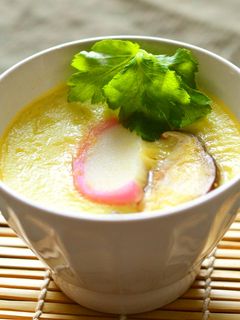 冷やしてもおいしい♪えだ豆の茶碗蒸し-レシピのメイン写真