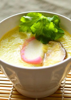 冷やしてもおいしい♪えだ豆の茶碗蒸し-レシピのメイン写真