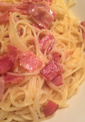 【イタリア人仕込 簡単カルボナーラ】-レシピのメイン写真