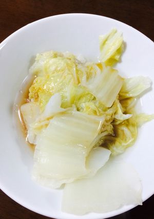 簡単蒸し白菜-レシピのメイン写真