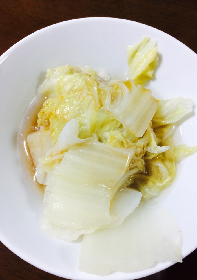 簡単蒸し白菜-レシピのメイン写真