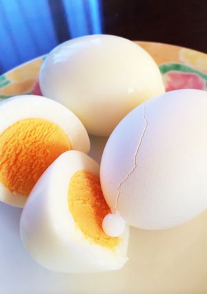 新鮮卵つるんとむけるゆで卵◎_◎;作り方-レシピのメイン写真