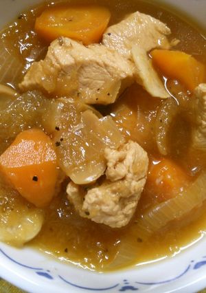 簡単♪ 絶品！ 鶏肉の 玉ねぎ 煮込み♡-レシピのメイン写真