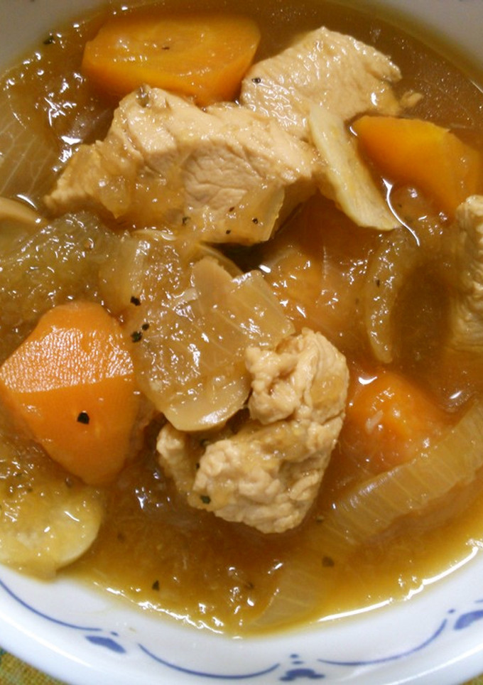 簡単♪ 絶品！ 鶏肉の 玉ねぎ 煮込み♡-レシピのメイン写真