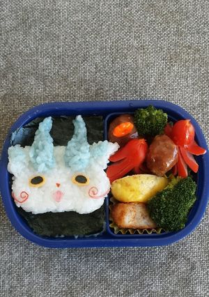 キャラ弁♪妖怪ウォッチ♪簡単コマさん♪-レシピのメイン写真