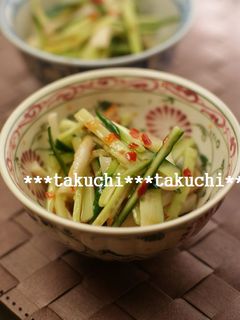 ちくわとキュウリのスイートチリあえ-レシピのメイン写真