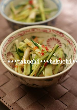 ちくわとキュウリのスイートチリあえ-レシピのメイン写真