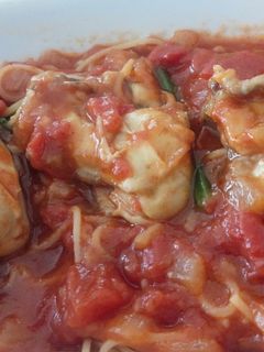 牡蠣とほうれん草のパスタ-レシピのメイン写真