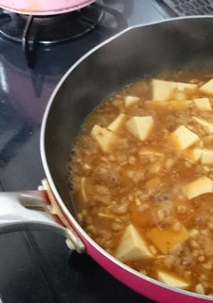 大豆ミート入り麻婆豆腐-レシピのメイン写真