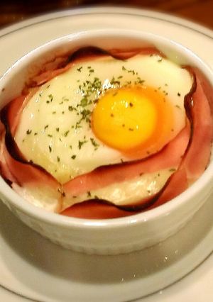 ハムたまごのココットカマン-レシピのメイン写真
