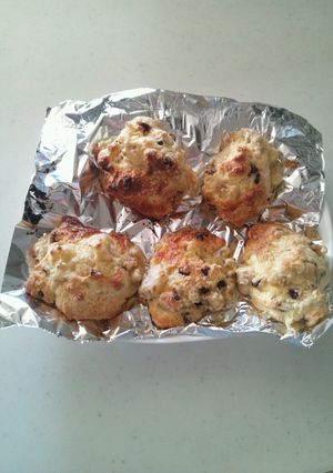 焼きチョコバナナドーナツ-レシピのメイン写真