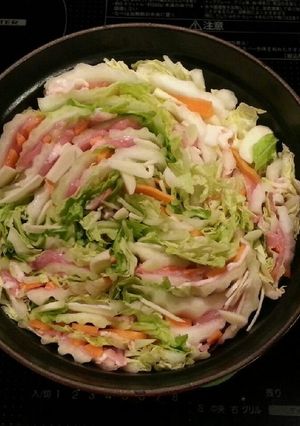塩糀de白菜と豚肉の重ね蒸し鍋-レシピのメイン写真