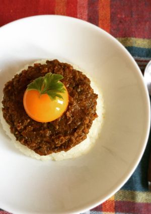 簡単キーマカレー(ドライカレー-レシピのメイン写真
