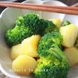 レンジで簡単!ガリバタポテトブロッコリー