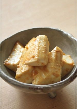 ピリッと美味!はんぺんの柚子胡椒マヨ炒め-レシピのメイン写真