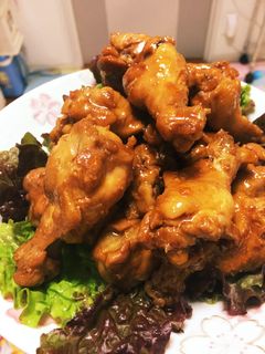ご飯が進む!手羽元の甘辛煮-レシピのメイン写真