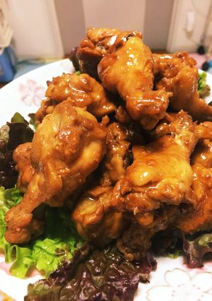 ご飯が進む！手羽元の甘辛煮-レシピのメイン写真