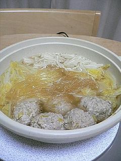 白菜と豚肉だんごの煮込み鍋-レシピのメイン写真