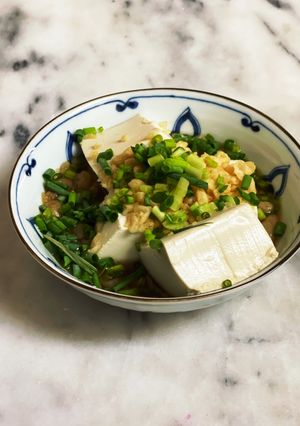 チンしてできる!揚げ玉豆腐-レシピのメイン写真