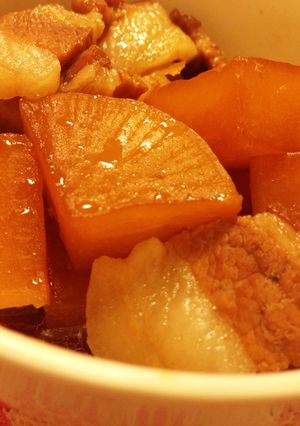 超簡単！炊飯器で大根と豚バラ肉の煮物-レシピのメイン写真