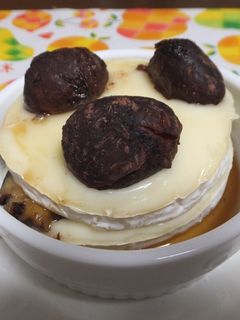 ココットカマンとアーモンド・栗煮-レシピのメイン写真